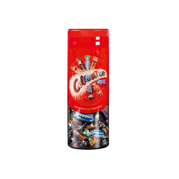 Celebrations Tall Jar Chocolate