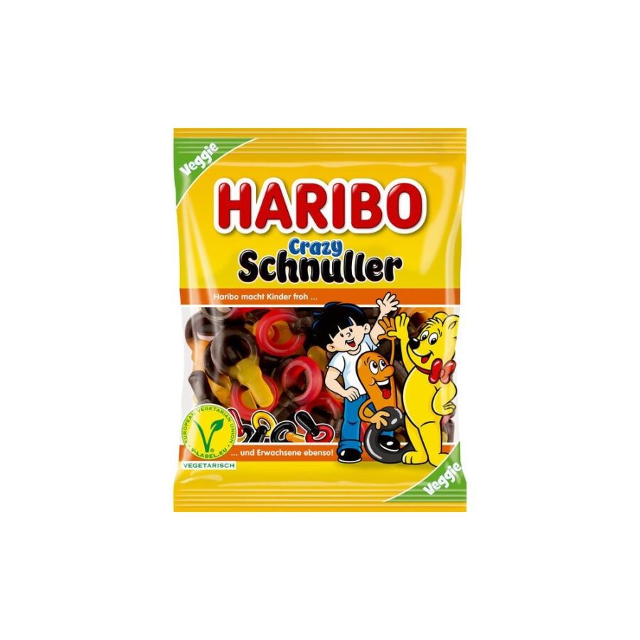 Haribo Crazy Schnuller 175g Vegan‏