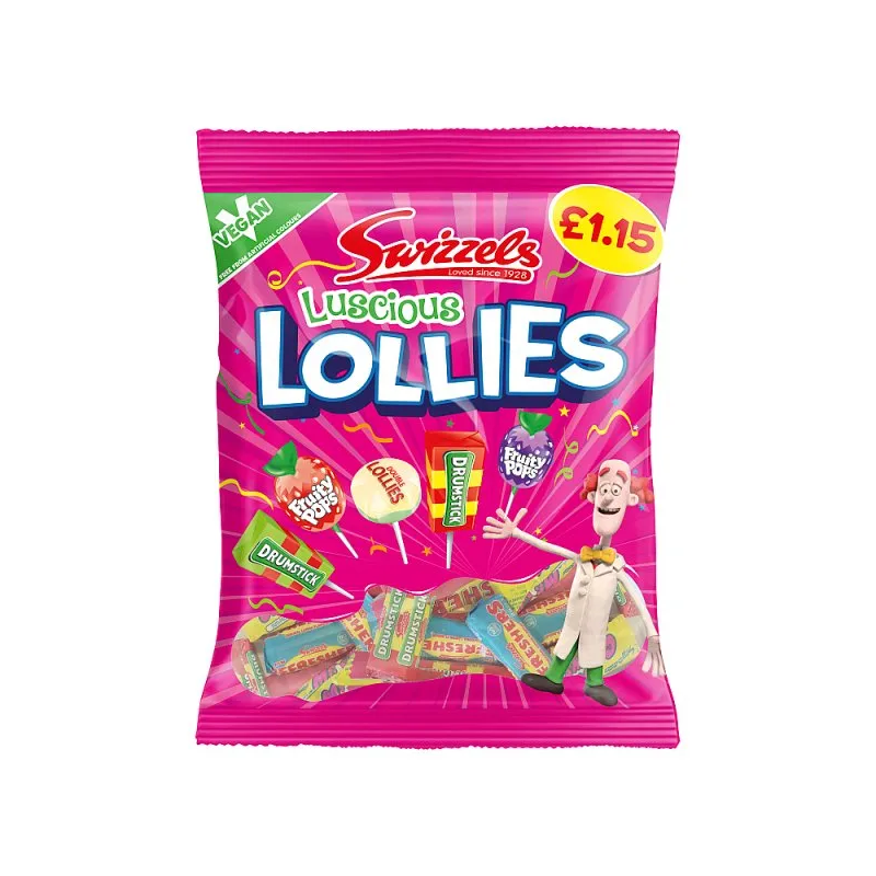 Swizzels Luscious Lollies 132g