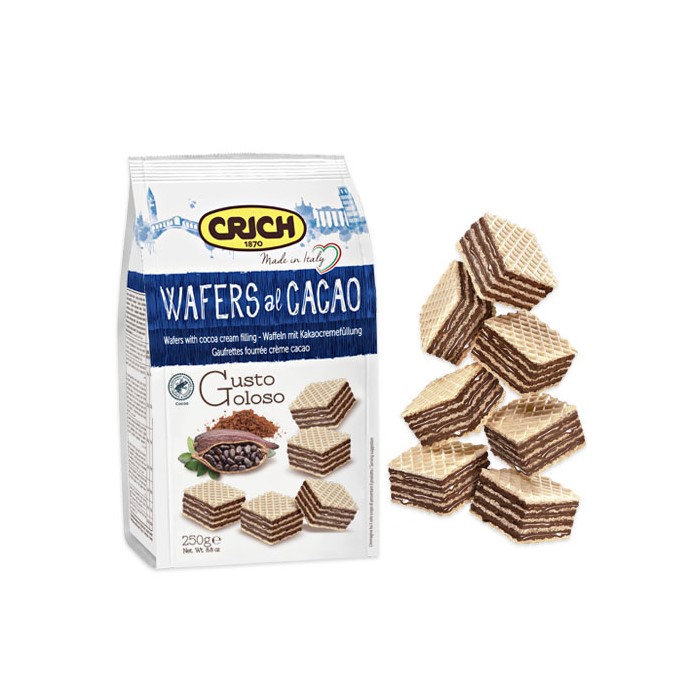 Wafer Cubetti Cacao 250 Bosh Big